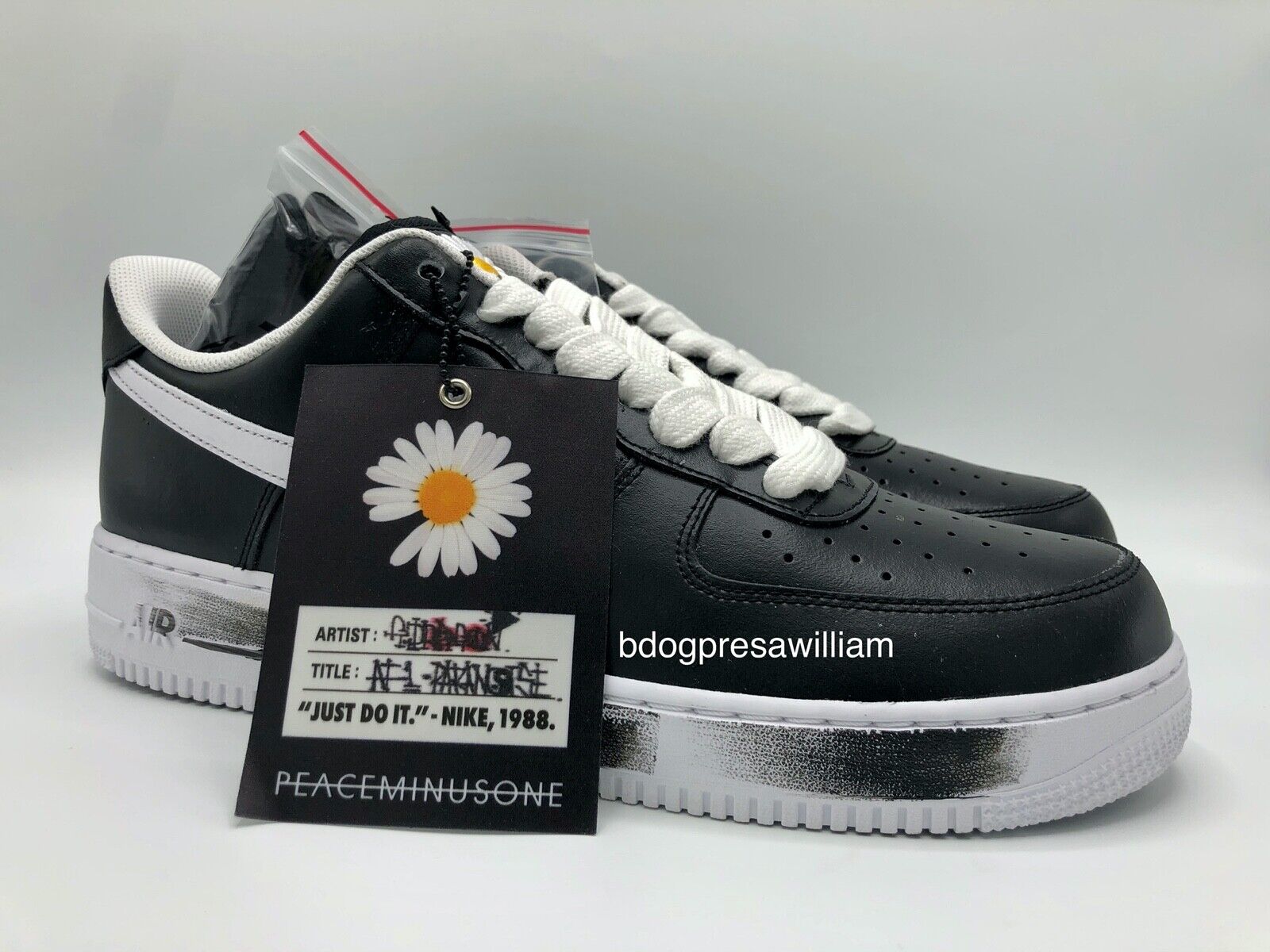 Nike Air Force 1 07'/Para?Noise G-Dragon Peaceminusone Men 13 AQ3692-001 BNIB | eBay