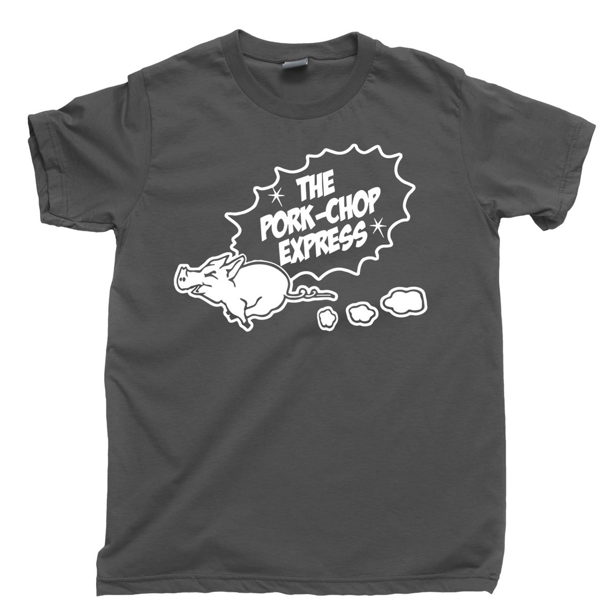 pork chop ショートスリーブTシャツ / BLACK - TEE BACK PORK - PORKCHOP XL Tシャツ トップス