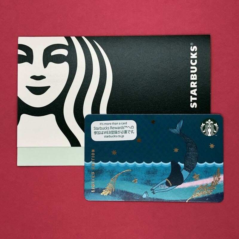 ★レア★ スターバックスカード　サイレンテイル スタバカード スターバックスカード サイレンテイル 使用可能