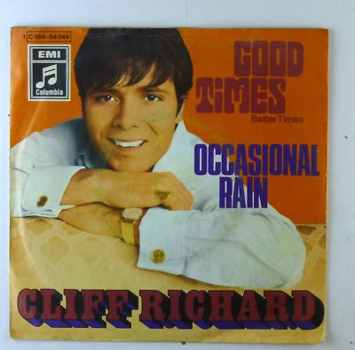 7'' Single - Cliff Richard - Good Times (Better Times) - S2836 - cleaned