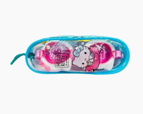 Hello Kitty Pink Swimming goggles Water Summer for Kids - Picture 2 of 5