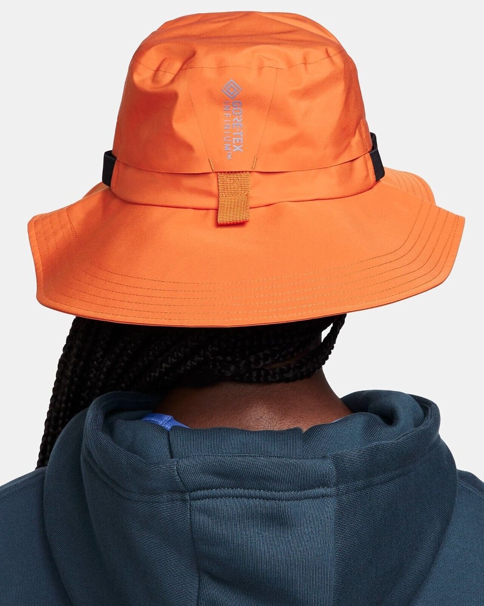 Nike Apex ACG Gore-Tex Bucket Hat Campfire Orange Unisex Sz