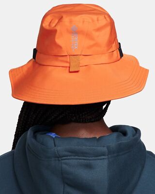 Nike Apex ACG Gore-Tex Bucket Hat Campfire Orange Unisex Sz