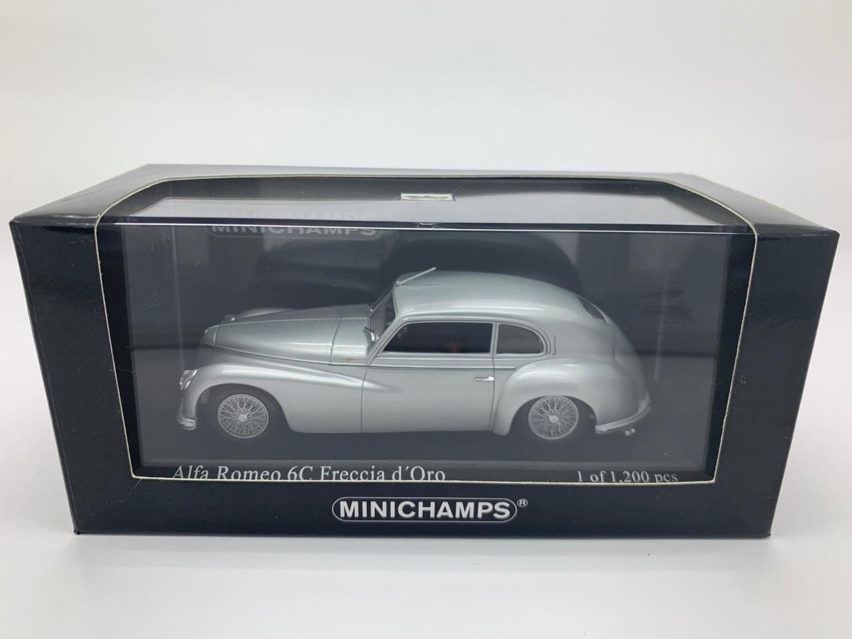 1/43 アルファロメオ 6C 2500 Freccia D`Oro 1947 MINICHAMPS ALFA ROMEO 6C FRECCIA D'ORO 1947 SILVER 400