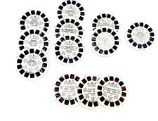 Lot 12 View-Master 1970's Mount Rushmore,Badlands,Wind Jewelcave,Reptile Gardens