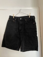 Vintage Levis 550 Denim Shorts Made in USA Sz 34