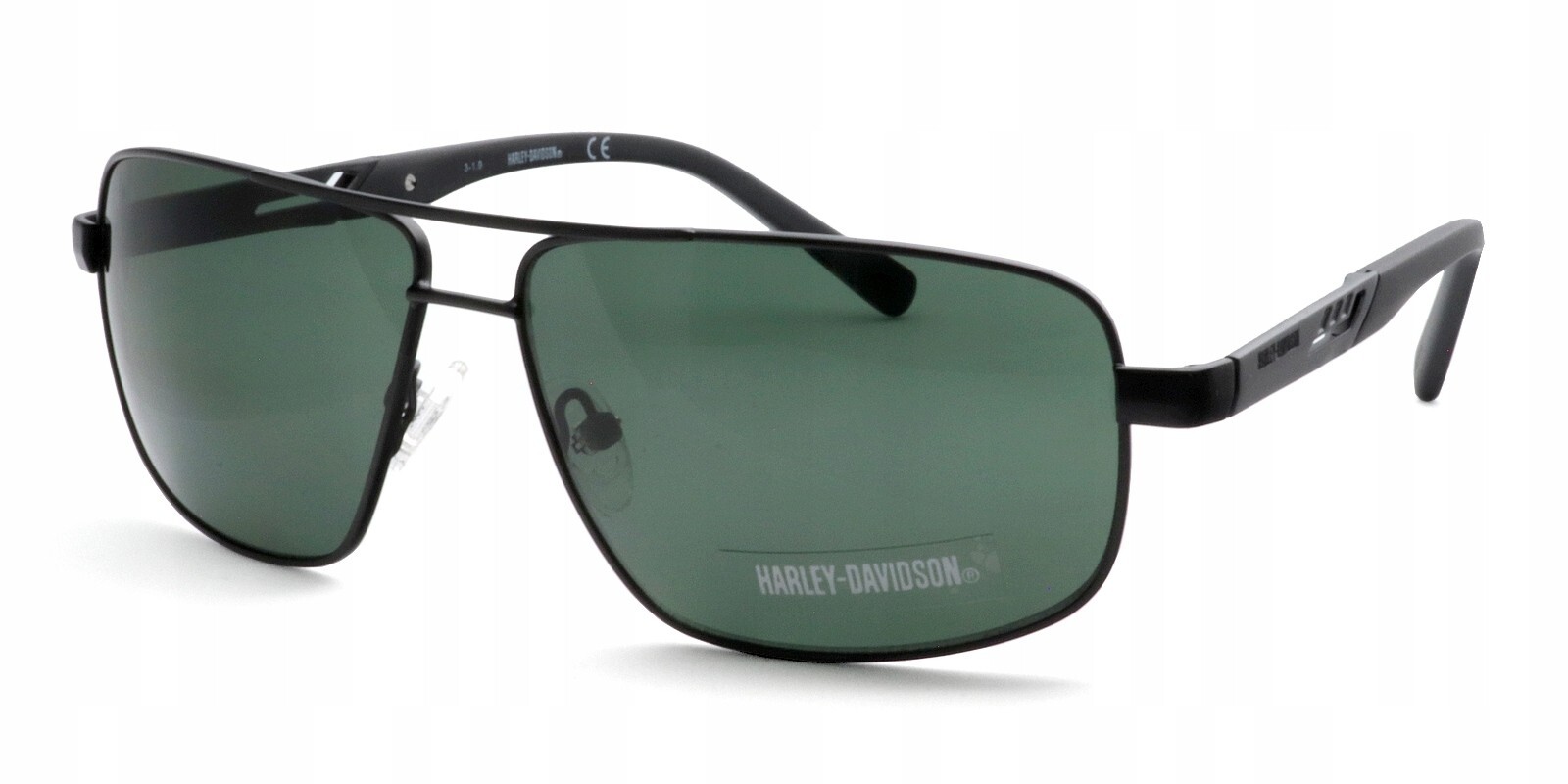 Солнцезащитные очки-авиаторы Harley Davidson HD0927X 02N в черной металлической оправе 60-13-145 19590₽