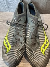 Saucony Men's Havok XC S29050-2 Gray  Running Spikr Shoes Sneakers Size 12