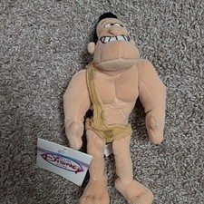Disney Store George Of The Jungle 8" Plush Bean Bag Toy New With Tag NOS NWT
