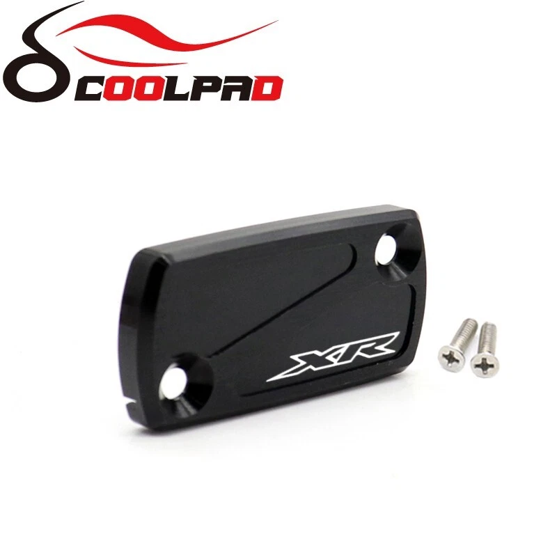 Cubierta de depósito de tapa de líquido de frenos delantero para HONDA XR250R XR400R 96-04 XR650R 00-07 Foto 3 de 4