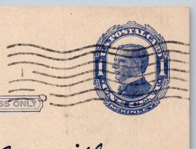 1910 UX22 US Postal Card 1c BERKELEY CA Special Meeting After Morning Service - Image 2 of 3