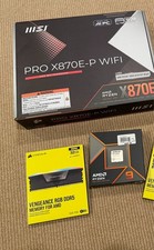 New AMD Ryzen 9 9900X MSI X870E-P Pro WiFi AM...