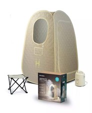 HOMEDICS Portable Steam Sauna 4.82' H Grey SP-SN300