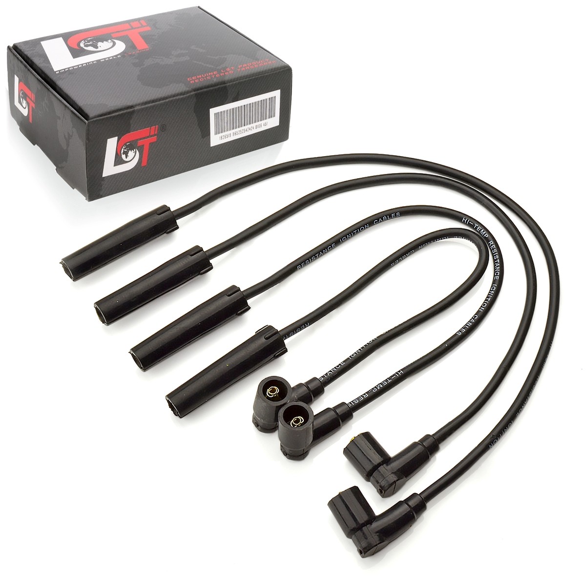 Ignition cable set 4 cables for Renault Kangoo KC0/1 FC0/1 1.2