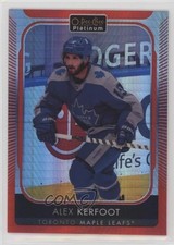 2021-22 O-Pee-Chee Platinum Red Prism 173/199 Alex Kerfoot #60 a3q