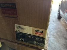 Simpson Strong-tie 0.195" X 7-1/2" SDWS LOG Screws E-Coat 250ct | SDWS19712