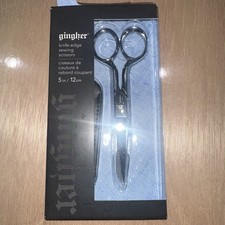 NEW YEAR NEW SCISSORS 4 U GINGHER 5 INCH KNIFE EDGE SEWING SCISSORS FREESHIP