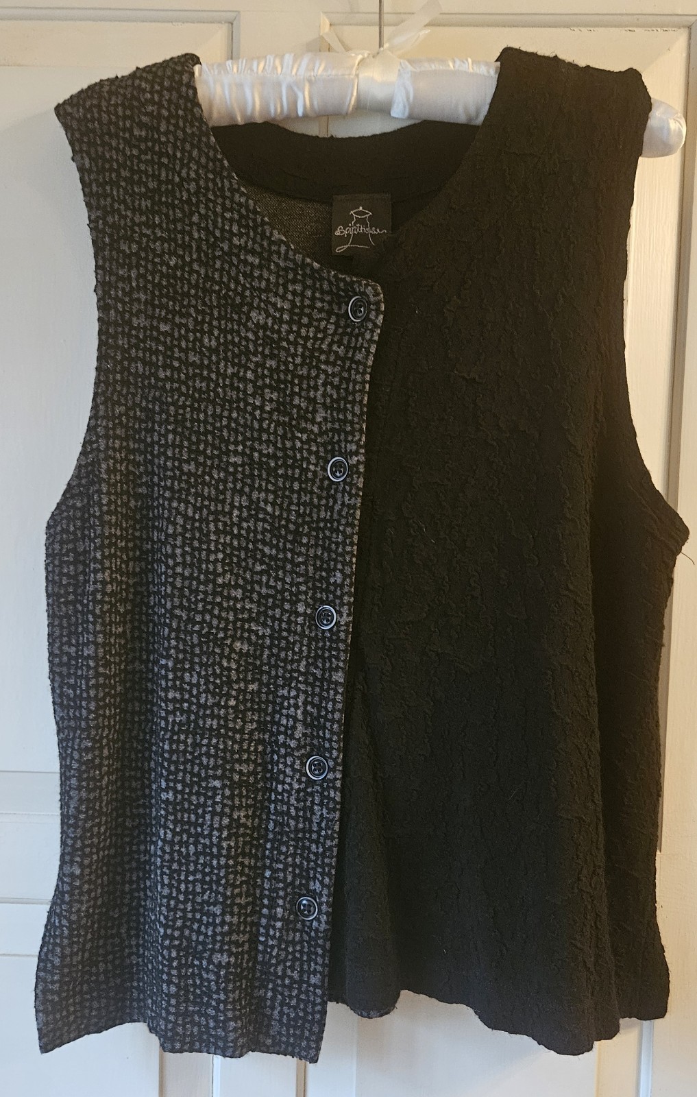 Spirithouse Asymmetrical Button Up Tunic Top. Lag… - image 1