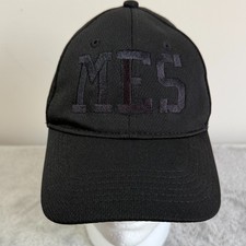 Kids Black Hat - MES Youth Adjustable Hat Boy Girl Sport-Tek Baseball Cap