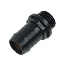 Alphacool HF 13mm (1/2") Barbed Fitting G1/4 with O-Ring "FatBoy", Deep Black