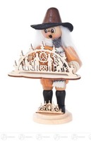 RäUchermann SchwibbogenverkäUfer Bxhxt 12 Cmx18 Cmx9 Cm Neu Erzgebirge Rauchmann