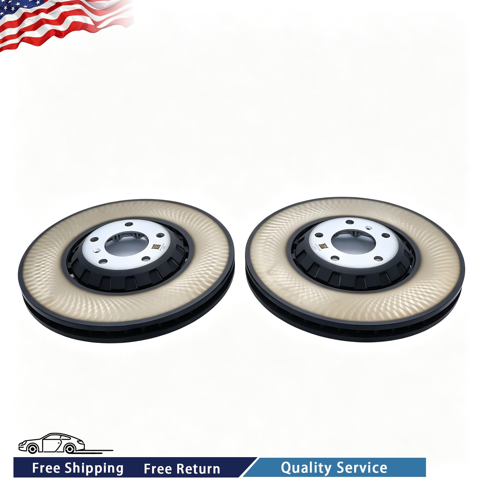 Bentley Bentayga Speed 2016-2023 Front Right Brake discs 2 pcs