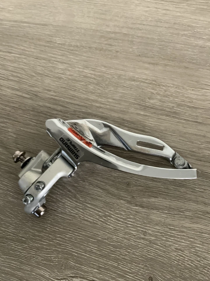 SHIMANO FRONT DERAILLEUR TRIPLE BRAZE-ON MODEL 2330 6, 7, OR 8 SPEED - Image 3 of 4