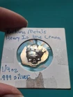 Reckless Metals Discontinued Crown Skull Toned 1/4 Oz .999 Silver Bar