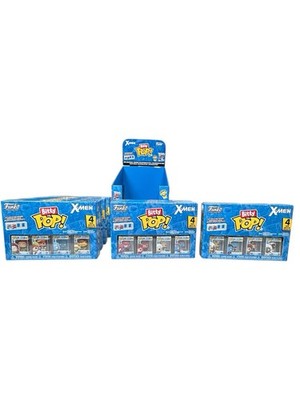 Collection Funko Bitty Pop! Marvel X-Men Lot of 7 Sealed 4-Packs, 28 Figures NEW