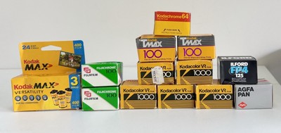 Large Lot Of Vintage Expired Camera 35mm Photograph Film Kodachrome ...