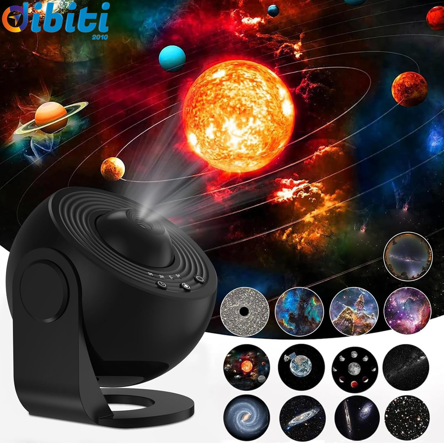 Planetarium Proiettore Stelle LED 13 Dischi - Luce Notturna 4K HD