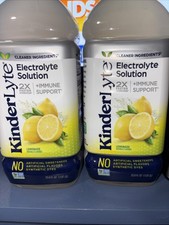 Kinderlyte Medical Grade Electrolyte Solution 33.8 Fl. Oz. Lemon2-PACK