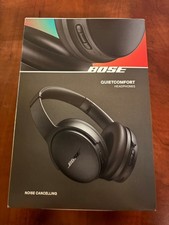 Bose QuietComfort Wireless Noise Cancelling Over the Ear Headphones Black NEW