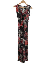 THE COLLECTION DEBENHAMS Ladies UK 10 Dark Red Embellish Dress Unworn With Tags