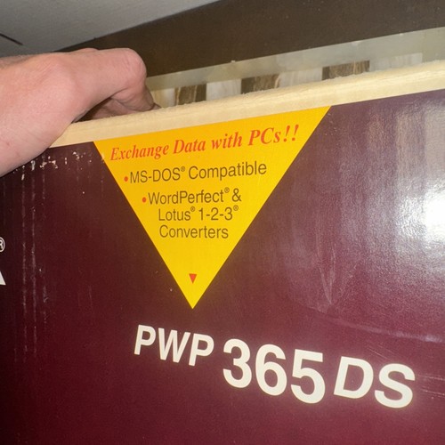Smith Corona PWP 365 DS Personal Word Processor W/ Floppy Disk Drive Manuels Box - Picture 11 of 12