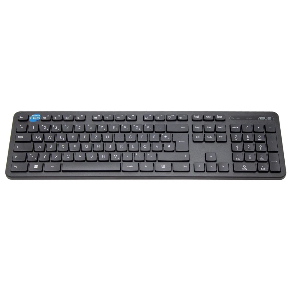 Asus Cw100 Wireless Mouse And Keyboard Kit German Qwertz Layout Black Wifi - Image 2 of 4