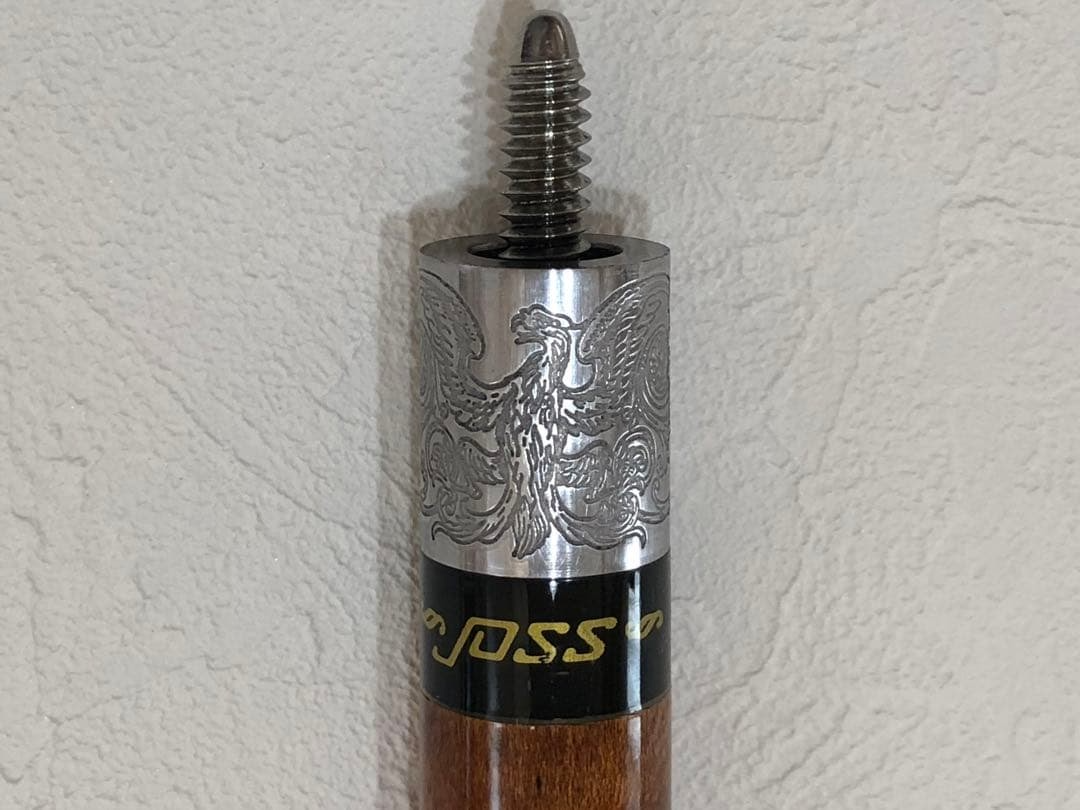 Vintage JOSS Cue Predator 314-Z2 2 AN Shafts Gold Logo Billiard