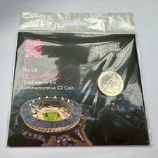 2012 HANDOVER TO RIO £2 TWO POUNDS ROYAL MINT COIN PACK BUNC LONDON 2012 
