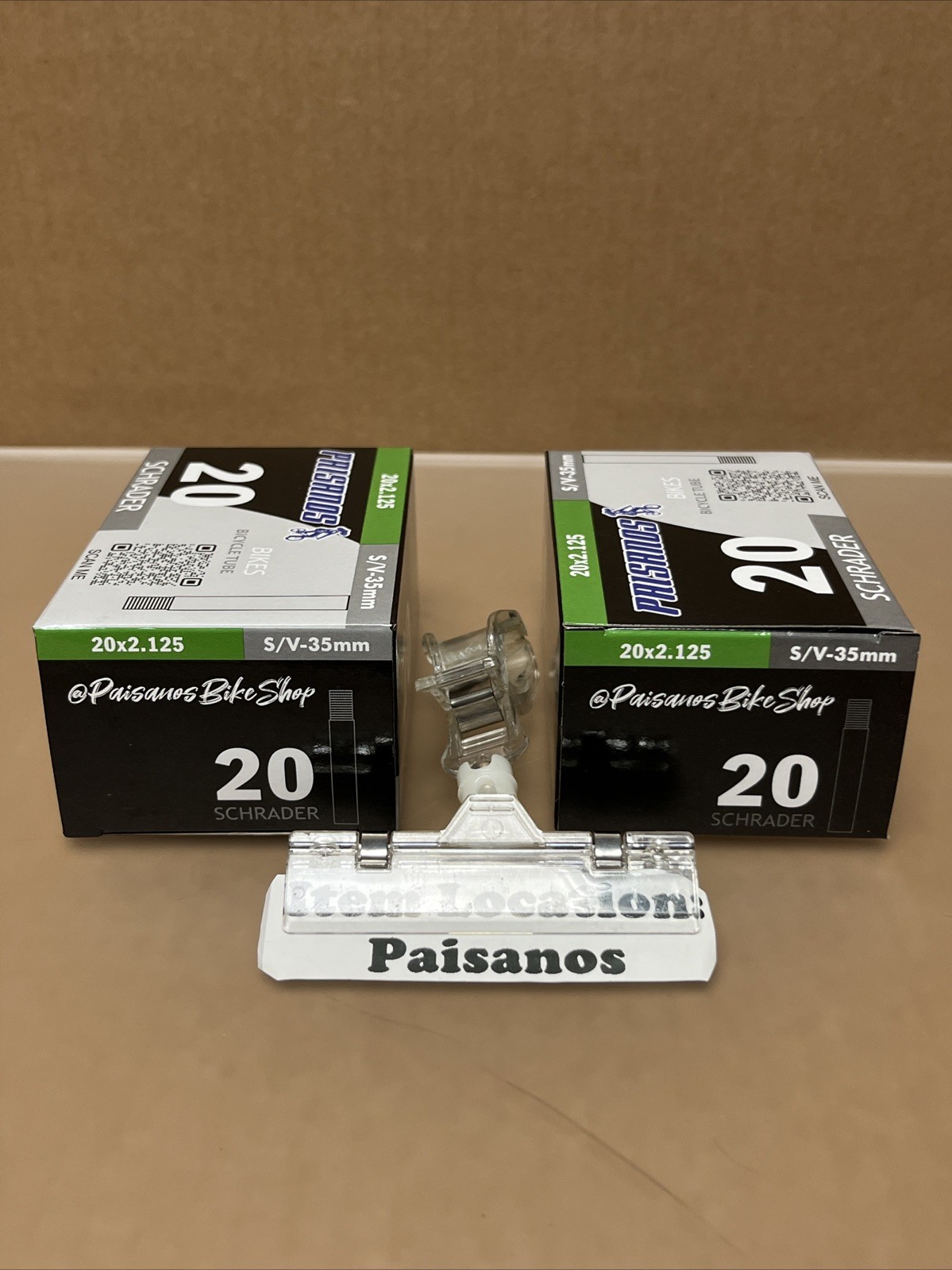 Lot (2) Pair 20 x 2.125” Schrader Valve Inner Tube Bmx Cruiser Bicycle E-Bike GT