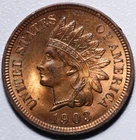 1903 INDIAN HEAD CENT - With CARTWHEELING MINT LUSTER - MS BU UNC
