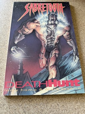Sabretooth: Death Hunt TPB (Marvel, 1994) Larry Hama, Mystique, Wolverine, 1st P