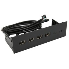 USB 2.0 Front Panel Hub 5.25 Front Panel 4 Port USB Port Optical Drive Front
