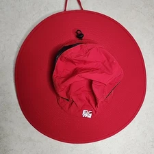 Chick Fil A Bucket Hat Team Member Red Sun Boonie One Size OOBE Beach