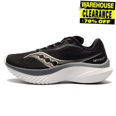 Saucony Kinvara 15 Damen Laufschuhe Fitness Gym Workout Turnschuhe schwarz