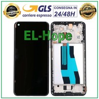 Display Tft + Frame Per Xiaomi Mi 11 Lite 4G 5G Ne M2101K9AG Touch Screen Nero