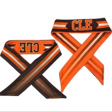 Cleveland Browns Baker Bands Bundle of 2 Reversible Bandana, Ohio Football NFL