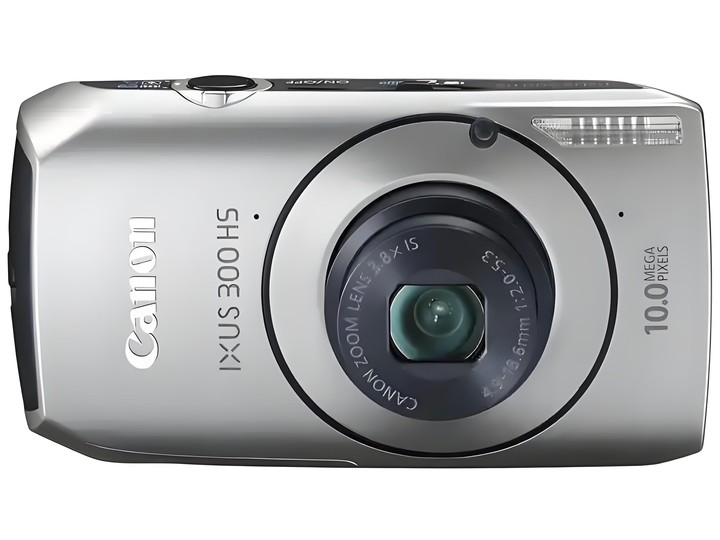 Canon IXUS 300 HS 10.0MP 3.8X Optical Zoom Vintage Digital Camera