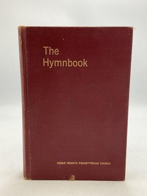 Vintage The Hymnbook John Ribble Tate Red HC 1955 USA Presbyterian Hymns