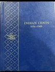 Whitman Indian Cents 1856-1909 Coin Album #9402 Partial Set Flying Eagle Pennies