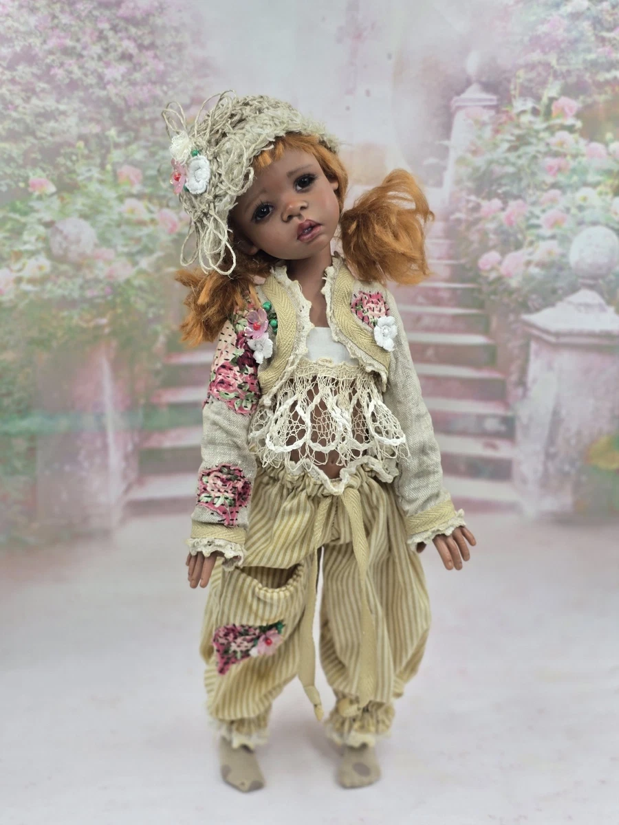 Tenue D'été Pour Poupée Gracie / Kaye Wiggs - Fait Main En France - Taille 46cm